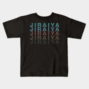 Vintage Proud Name Jiraiya Personalized Birthday Retro Kids T-Shirt